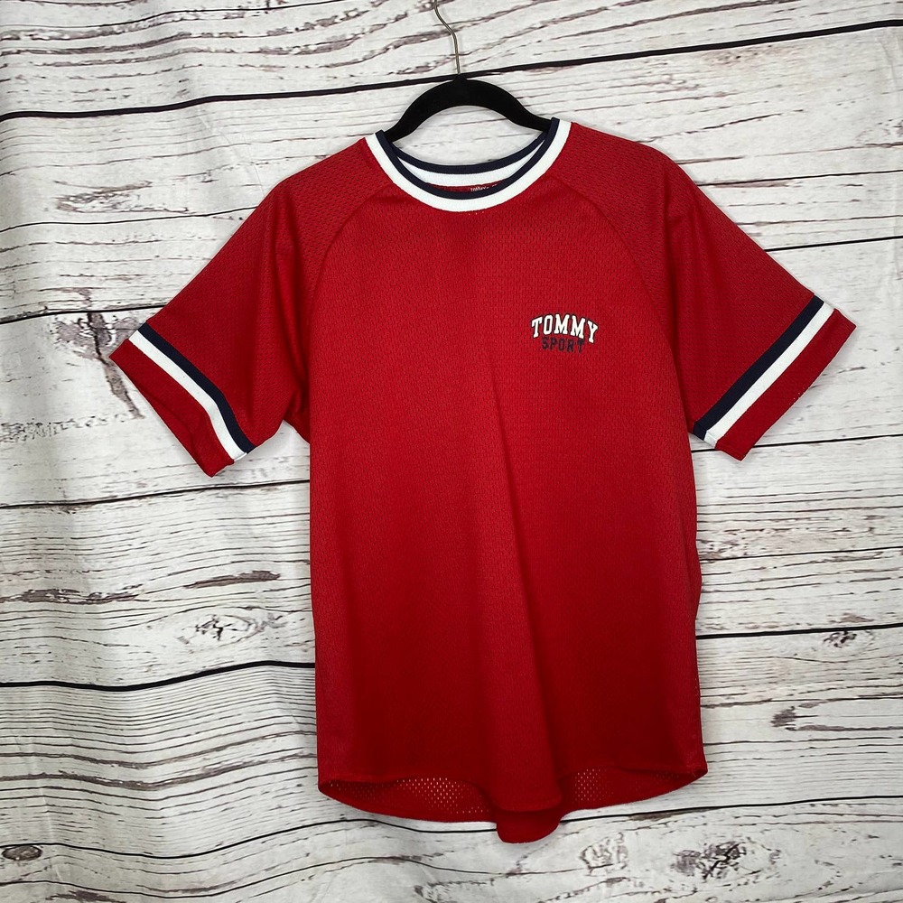 Tommy Sport Red Medium Top Jersey